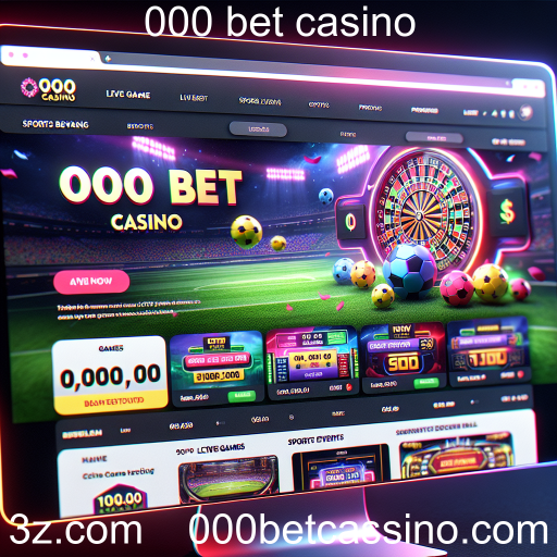 Apostas Esportivas no 000 Bet Casino: O Guia Completo
